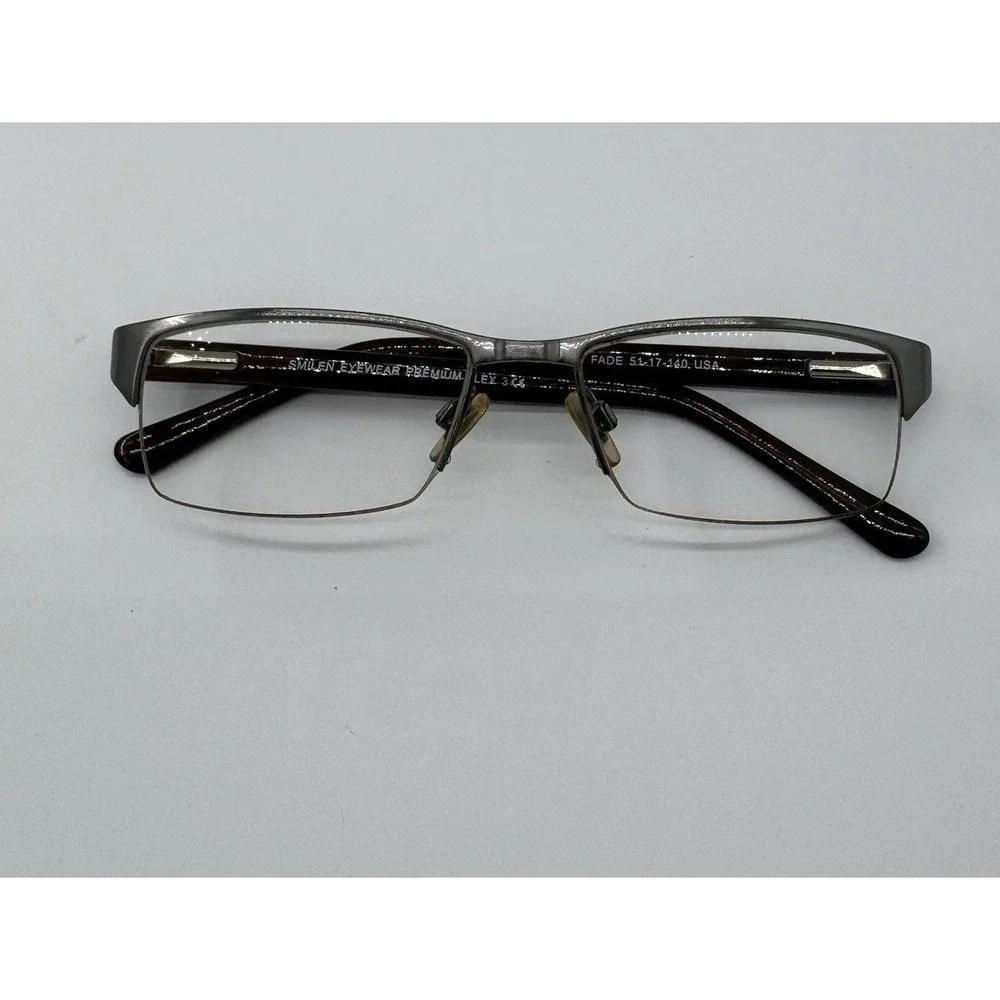 Smilen Eyewear Premium Flex 3 Brown Fade‎ 51-17-140 Rectangular Frames